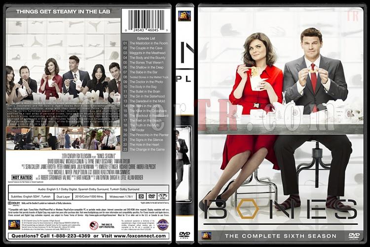 Bones (Seasons 1-10) - Custom Dvd Cover Set - English [2005-?]-bones-season-06jpg