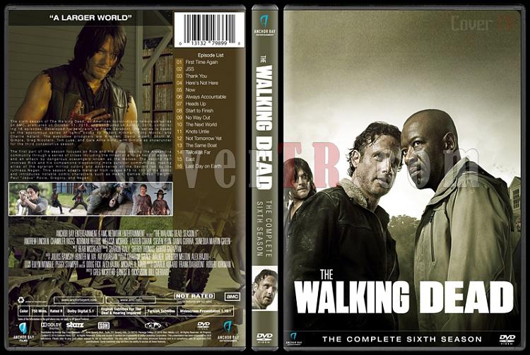 The Walking Dead  (Seasons 1-6) - Custom Dvd Cover Set - English [2010-?]-season-6jpg