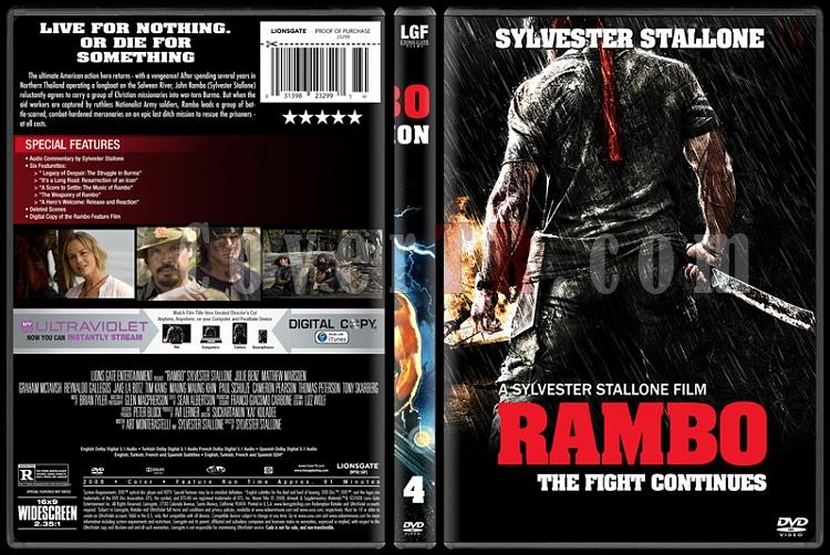 Rambo Collection - Custom Dvd Cover Set - English [1982-2008]-4jpg