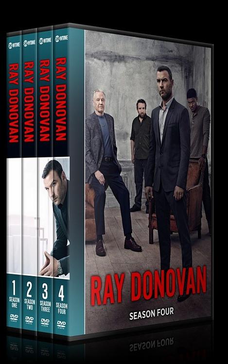 Ray Donovan (Seasons 1-4) - Custom Dvd Cover Set - English [2013-?]-all2jpg