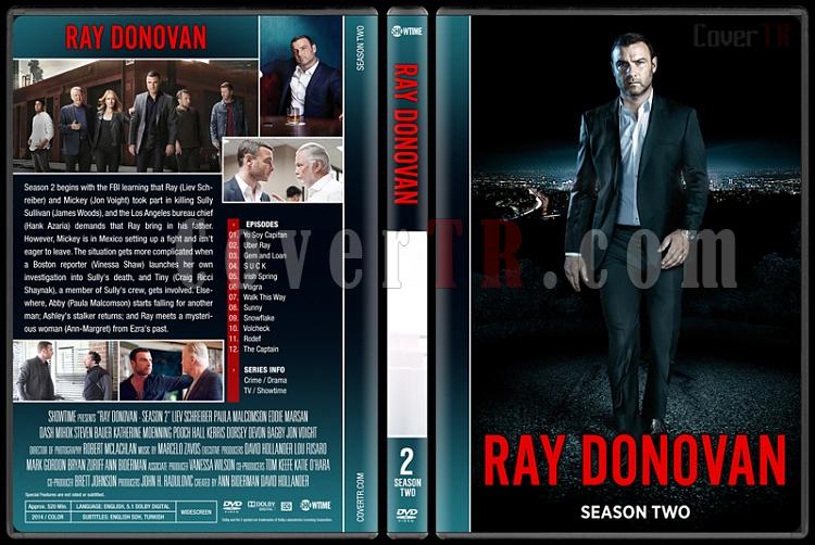 ray donovan dvd label