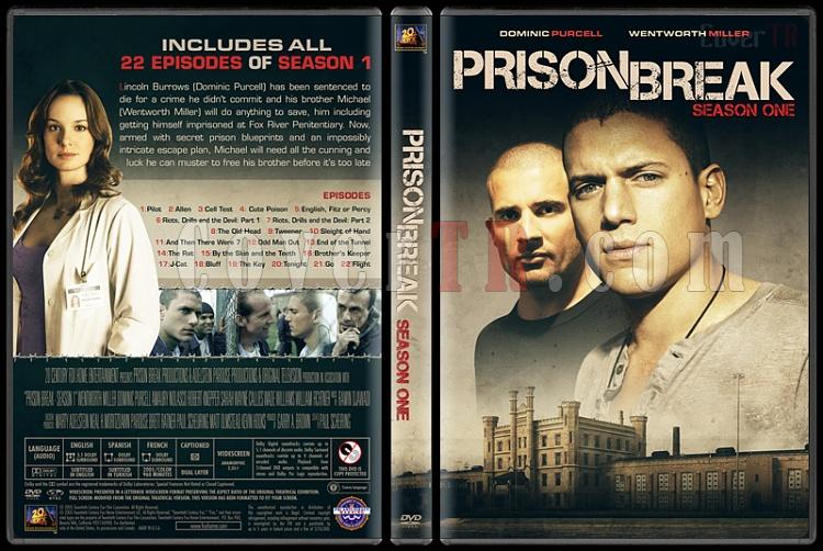 Prison Break (Seasons 1-5) - Custom Dvd Cover Set - English [2005-2017]-1jpg