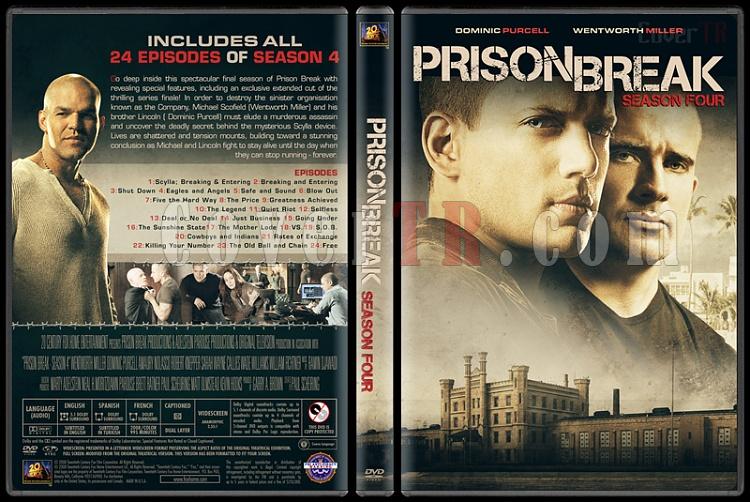 Prison Break (Seasons 1-5) - Custom Dvd Cover Set - English [2005-2017]-4jpg