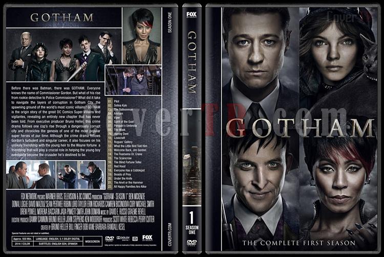 Gotham (Season 1-4) - Custom Dvd Cover Set - English [2016-?]-01jpg