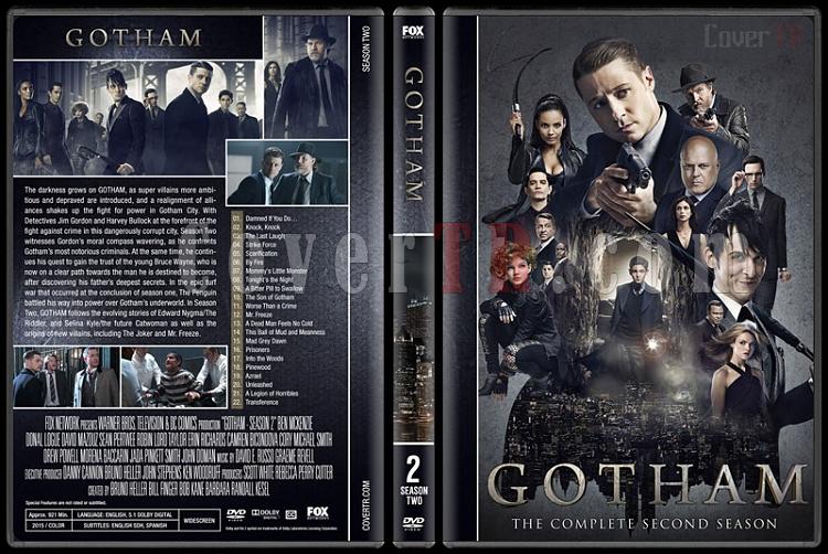 Gotham (Season 1-4) - Custom Dvd Cover Set - English [2016-?]-02jpg