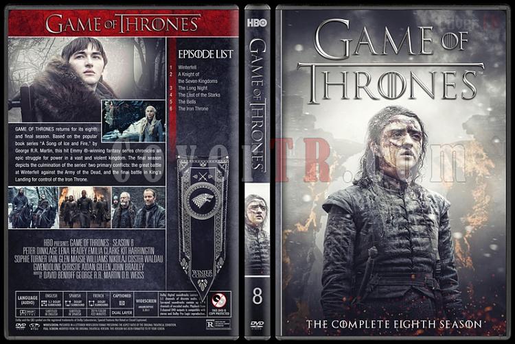 Game Of Thrones: The Complete Series 1-8 (DVD)