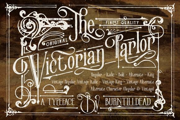 Victorian Parlor Font-cover-fjpg
