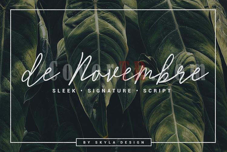 Signature script - de Novembre Font-de_novembrejpg