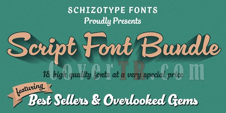 Schizotype Script Collection font-225468jpg