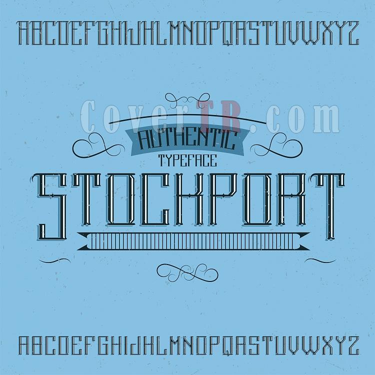 Stockport Label Typeface Font-1702f02v01stockport_fontjpg