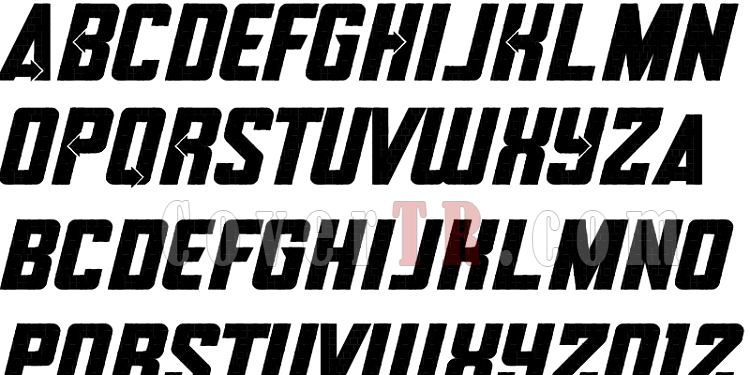 Avengers Deadpool Black Panther (Movie) Font-12-2png