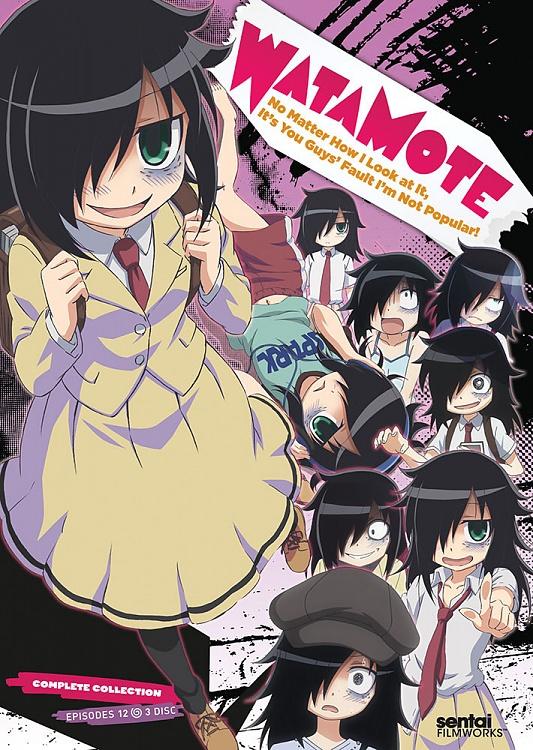 Watamote No Matter How I Look At It It S You Guys Fault I M Not Popular Anime Font Covertr