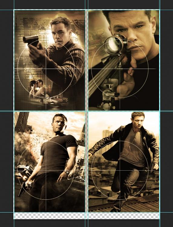 Cover &  Poster designs of the Jason Bourne Series-4jpg