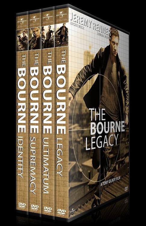 Cover &  Poster designs of the Jason Bourne Series-00jpg