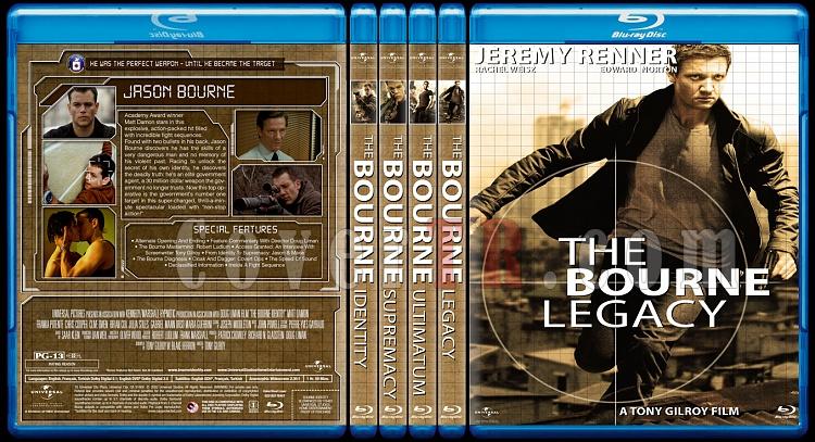 Cover &  Poster designs of the Jason Bourne Series-bdjpg