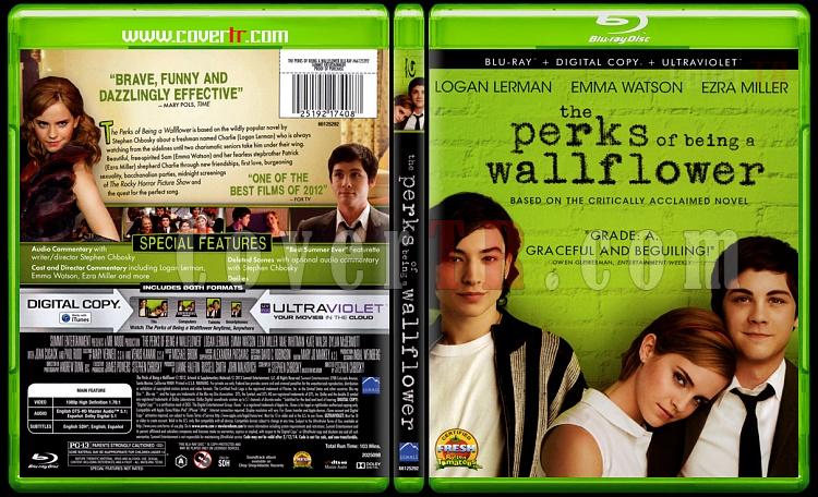 The Perks of Being a Wallflower (Saks Olmann Faydalar) - Scan Bluray Cover - English [2012]-perks-being-wallflower-saksi-olmanin-faydalari-scan-bluray-cover-english-2012-pjpg