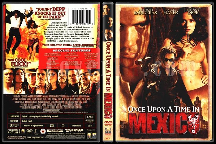 Once Upon a Time in Mexico (Bir Zamanlar Meksika'da) - Scan Dvd Cover - English [2003]-once-upon-time-mexico-bir-zamanlar-meksikada-scan-dvd-cover-english-2003-prejpg