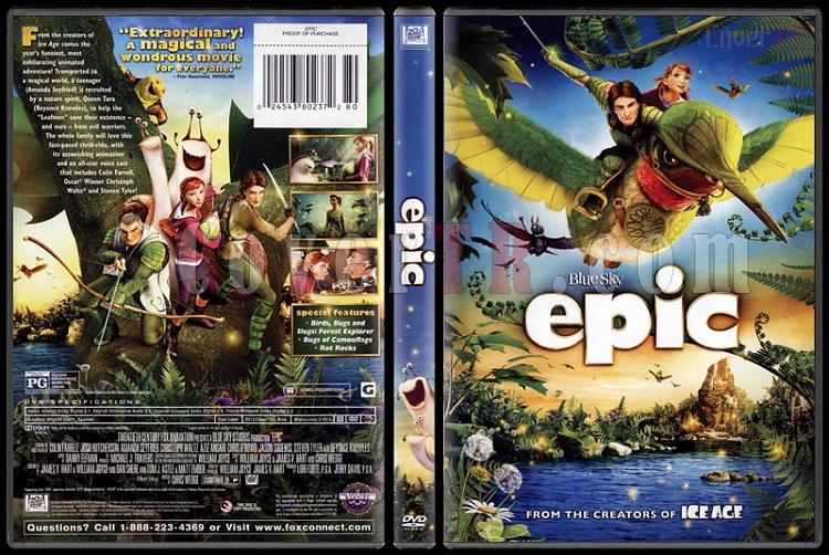 Epic (Doal Kahramanlar) - Scan Dvd Cover - English [2013]-epic-picjpg