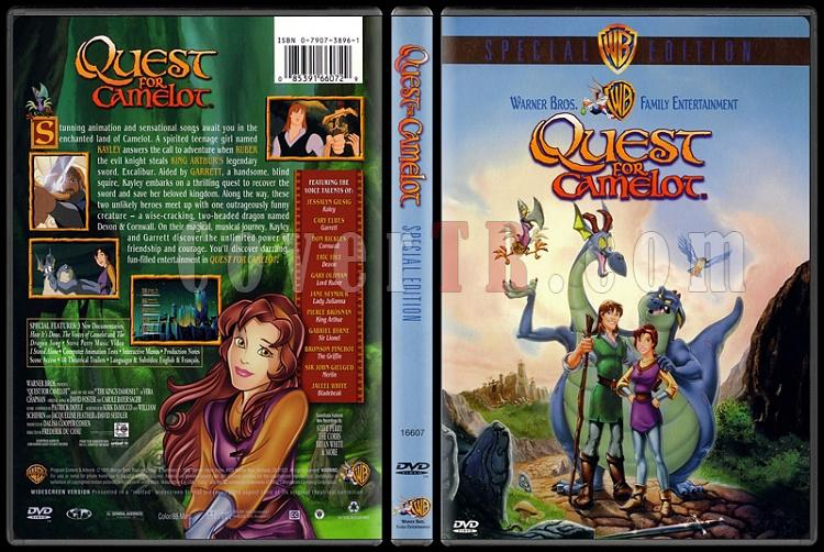 Quest for Camelot (Sihirli Kl: Camelot'u Aray) - Scan Dvd Cover - English [1998]-onizlemejpg