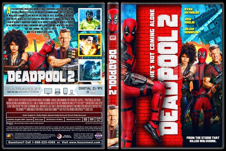 Deadpool 2 - Custom Dvd Cover - English [2018]-01jpg