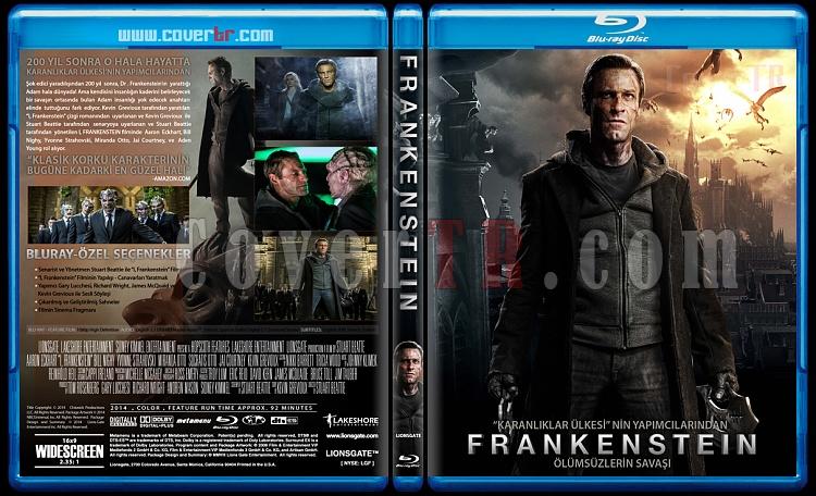 I, Frankenstein (Frankenstein: lmszlerin Sava) - Custom Bluray Cover - Trke [2014]-frankjpg