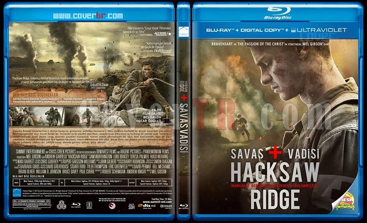 Hacksaw Ridge (Sava Vadisi) - Custom Bluray Cover - Trke [2016]-hacksawjpg