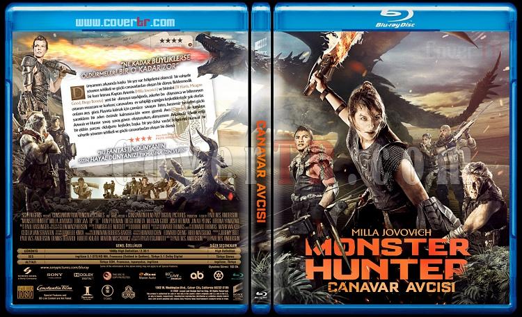 Monster Hunter (Canavar Avcs) - Custom Bluray Cover - Trke [2020]-monster-hunterjpg
