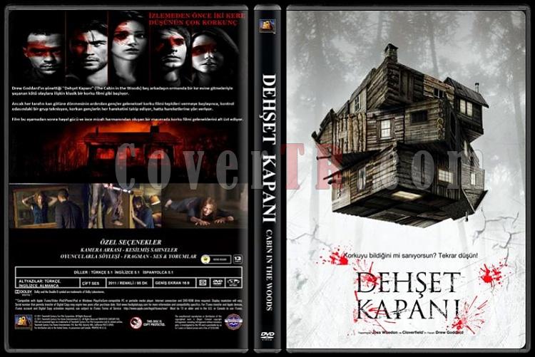 The Cabin in the Woods (Dehet Kapan) - Custom Dvd Cover - Trke [2011]-standardjpg