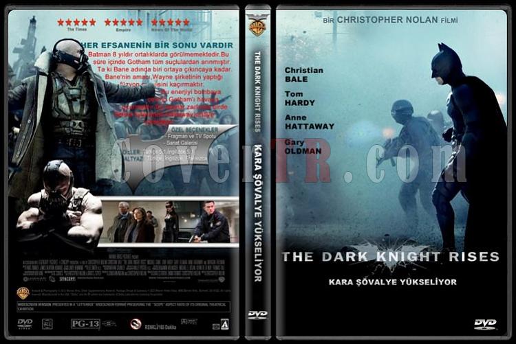 The Dark Knight Rises (Kara valye Ykseliyor) - Custom Dvd Cover - Trke [2012]-standardjpg