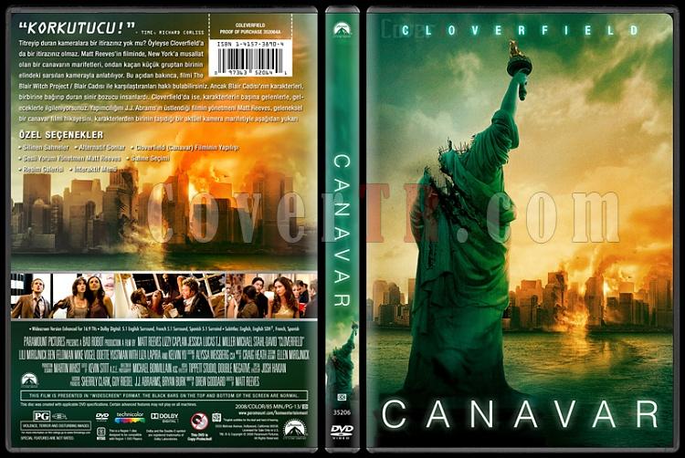 Cloverfield (Canavar) - Custom Dvd Cover - Trke [2008]-standardjpg