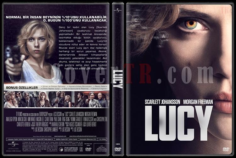 Lucy - Custom Dvd Cover - Trke [2014]-covertr-dvdjpg