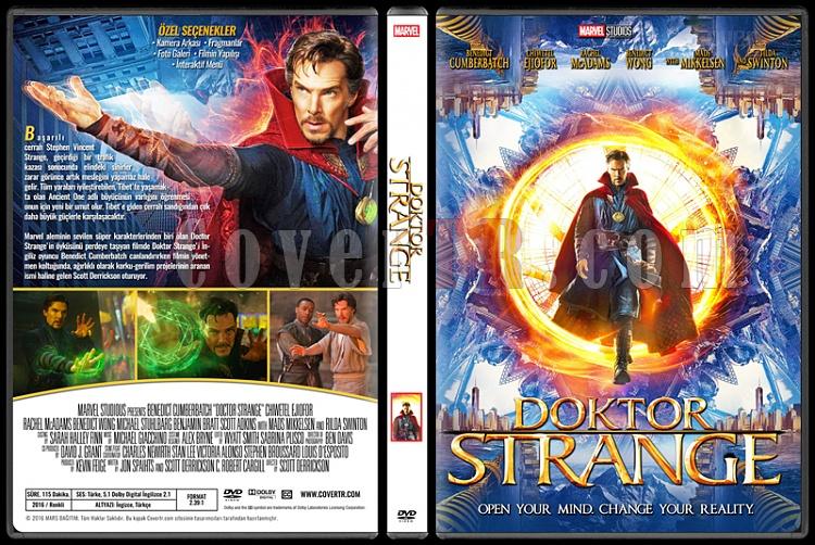 Doctor Strange (Doktor Strange) - Custom Dvd Cover - Trke [2016]-doktorstrangejpg