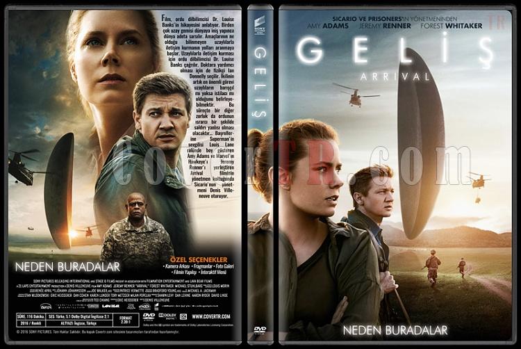 Arrival (Geli) - Custom Dvd Cover - Trke [2016]-gelisjpg