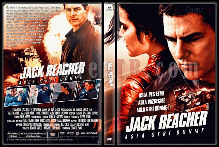 Jack Reacher : Never Go Back (Jack Reacher: Asla Geri Dnme) - Custom Dvd Cover - Trke [2016]-2jpg