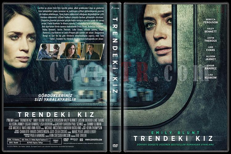 The Girl On The Train (Trendeki Kz) - Custom Dvd Cover - Trke [2016]-standardjpg