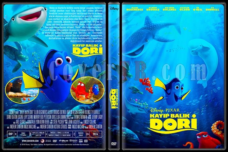 Finding Dory (Kayp Balk Dori) - Custom Dvd Cover - Trke [2016]-standardjpg