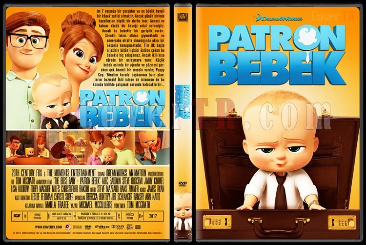 The Boss Baby (Patron Bebek) - Custom Dvd Cover - Trke [2017]-2jpg