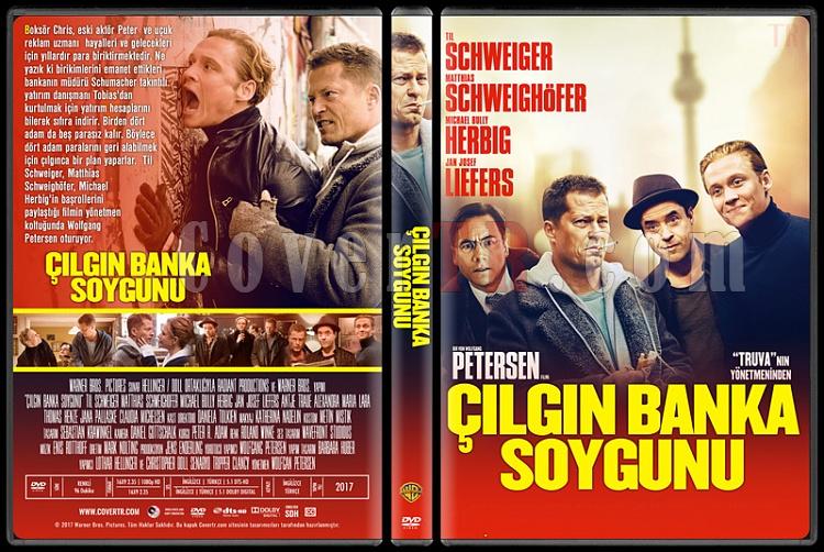 Vier gegen die Bank (lgn Banka Soygunu) - Custom Dvd Cover - Trke [2016]-1jpg