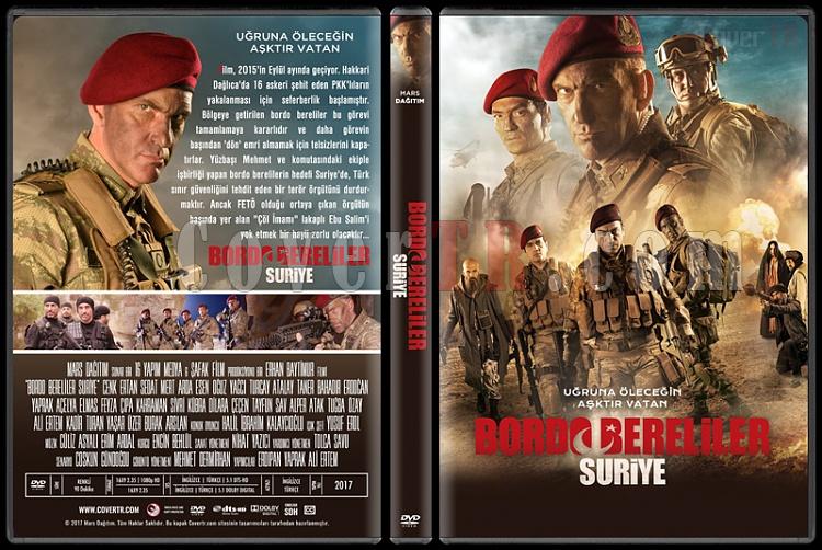 Bordo Bereliler: Suriye - Custom Dvd Cover - Trke [2017]-1jpg