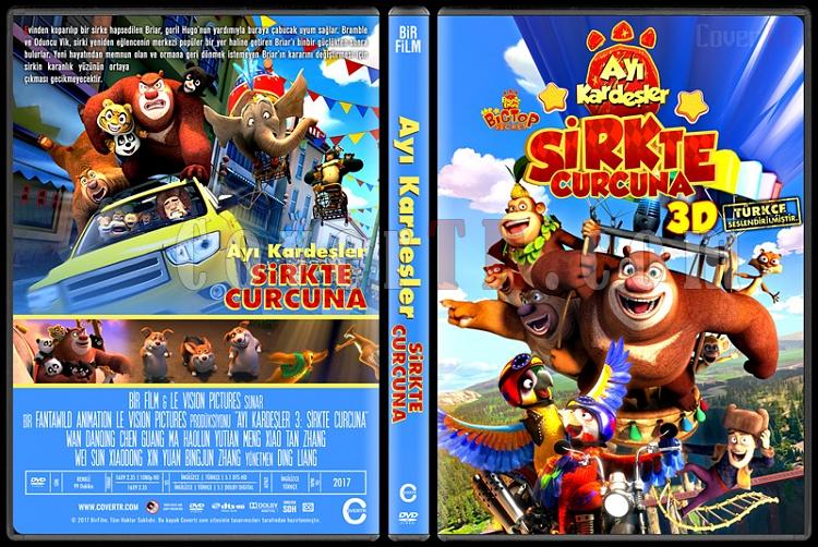 Boonie Bears III (Ay Kardeler 3: Sirkte Curcuna) - Custom Dvd Cover - Trke [2016]-1jpg