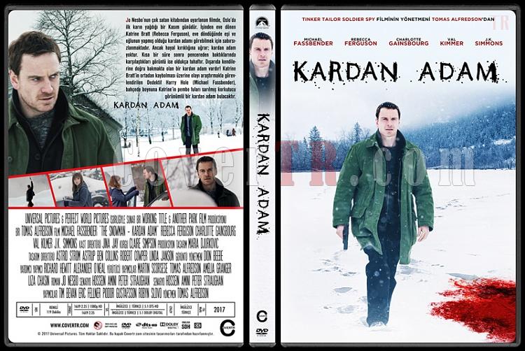 The Snowman (Kardan Adam) - Custom Dvd Cover - Trke [2017]-1jpg