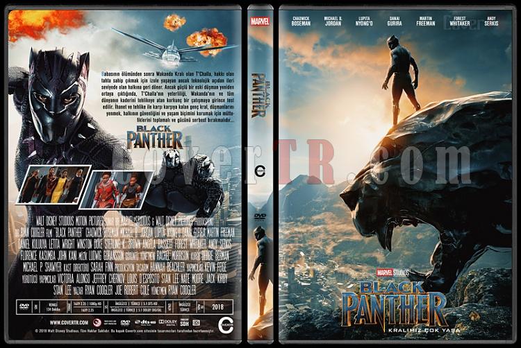 Black Panther (Kara Panter) - Custom Dvd Cover - Trke [2018]-1jpg