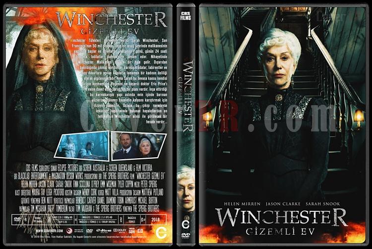 Winchester (Winchester Gizemli Ev) - Custom Dvd Cover - Trke [2018]-1jpg