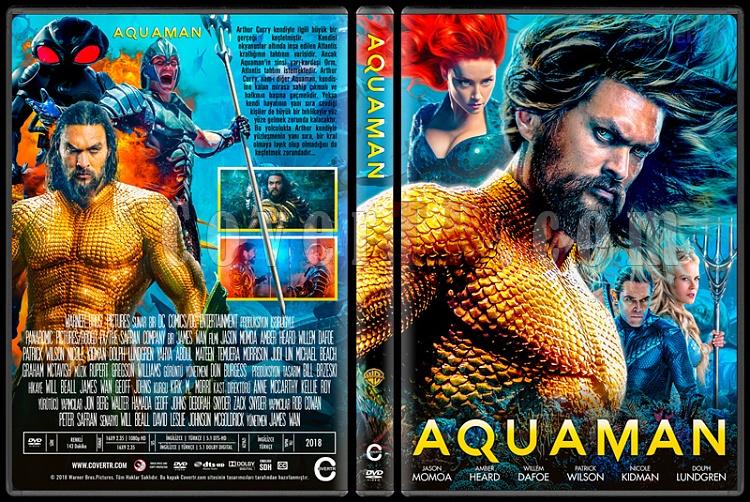 Aquaman - Custom Dvd Cover - Trke [2018]-1jpg