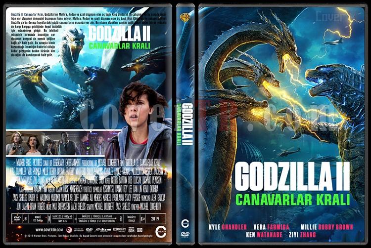 Godzilla: King of the Monsters (Godzilla II: Canavarlar Kral) - Custom Dvd Cover - Trke [2019]-01jpg