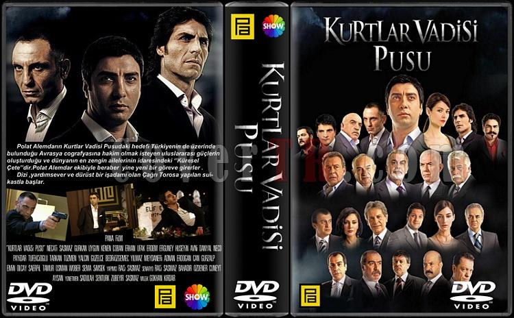 Kurtlar Vadisi Pusu - Custom Dvd Cover Box Set - Trke-kvpjpg