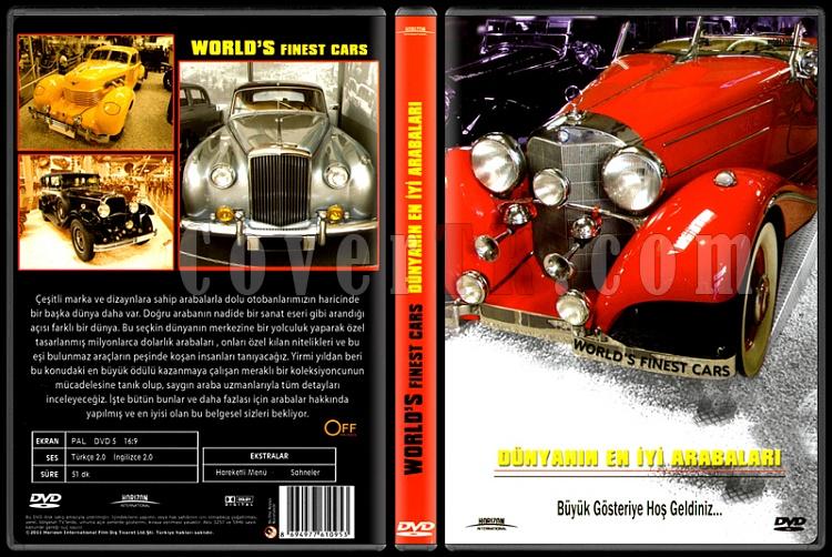 Worlds Finest Cars (Dnyann En yi Arabalar) - Scan Dvd Cover - Trke [2011]-capsjpg
