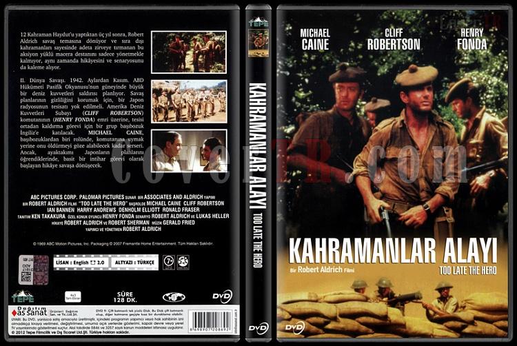 Too Late The Hero (Kahramanlar Alay) - Scan Dvd Cover - Trke [1970]-too-late-hero-kahramanlar-alayi-scan-dvd-cover-turkce-1970jpg