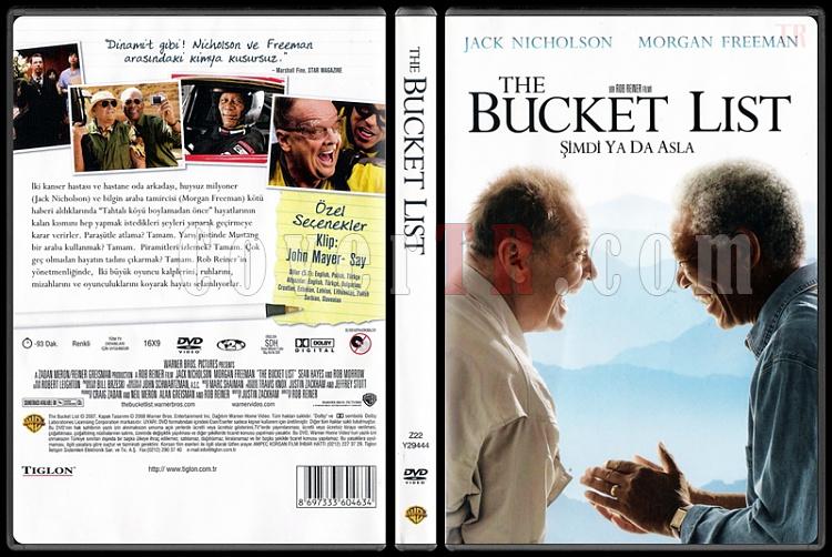 The Bucket List (imdi yada Asla) - Scan Dvd Cover - Trke [2007]-bucket-list-simdi-yada-asla-scan-dvd-cover-turkce-2007jpg
