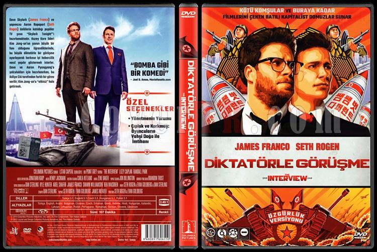 The Interview (Diktatrle Grme) - Scan Dvd Cover - Trke [2014]-interview-diktatorle-gorusme-scan-dvd-cover-turkce-2014jpg